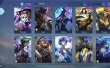 Conta Mobile Legends - Skins sensacionais