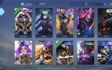Conta Mobile Legends - Skins sensacionais