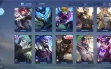 Conta Mobile Legends - Skins sensacionais