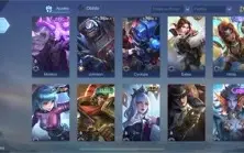 Conta Mobile Legends - Skins sensacionais