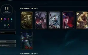 Conta lv 32, 18 skin, 53 campeão, conta super barata