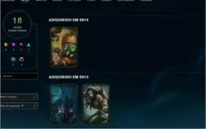 Conta lv 32, 18 skin, 53 campeão, conta super barata