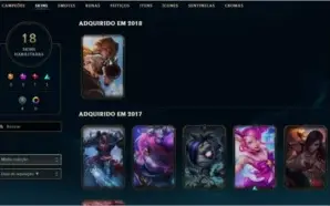 Conta lv 32, 18 skin, 53 campeão, conta super barata