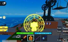 Conta De Blox Fruits com buddha perm e Skins de robux