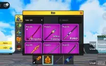 Conta De Blox Fruits com buddha perm e Skins de robux