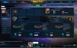 Conta Smite 469 Skins