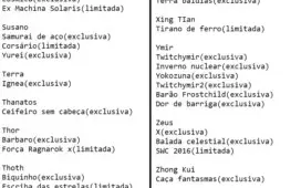 Conta Smite 469 Skins