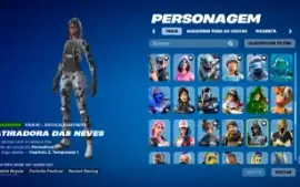Conta Fortnite com passes do Cap. 1, 2 e 3 + 105 skins