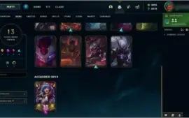 Conta League Of Legends Diamante, 3k de RP, 13 skins.