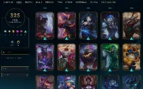 [Entrega Instantânea]  325 Skins Todos Campeões Full Acesso
