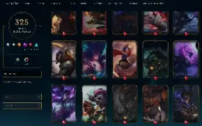 [Entrega Instantânea]  325 Skins Todos Campeões Full Acesso