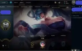 conta nível 30 com 33 skins 65 champs e 18k de EA