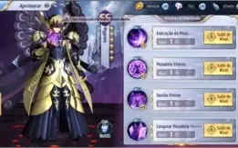 Conta desapego total Saint Seiya Awakening