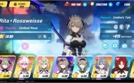 Honkai Impact Conta "End Game" HoS - HoR - Asuka + skin