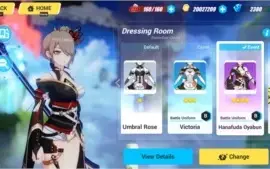 Honkai Impact Conta "End Game" HoS - HoR - Asuka + skin