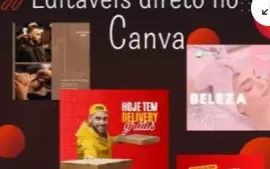 2.000 Pack Canva Editável - Social media Designer e Bonus