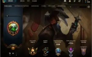 CONTA LOL lv94 OURO IV - 91 CAMPEÕES 29 SKINS 7400 ESSÊNCIAS
