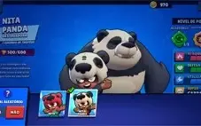 Conta Brawl 46 personagens + skins