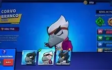 Conta Brawl 46 personagens + skins