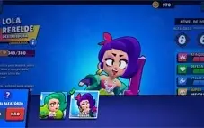 Conta Brawl 46 personagens + skins