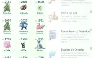 Conta de Pokémon GO