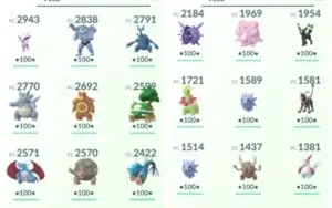 Conta de Pokémon GO