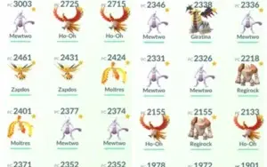 Conta de Pokémon GO