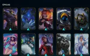 CONTA LOL DE 2013 FULL ACESSO - 140 CAMPEÕES COM 81 SKINS