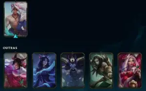 CONTA LOL DE 2013 FULL ACESSO - 140 CAMPEÕES COM 81 SKINS