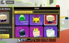 Conta upada em Blox Fruit e King legacy