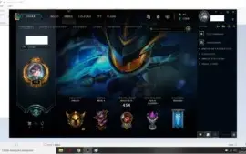 Conta lol, Platina V, com 134 campeos, 53 skins