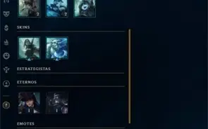 Conta league of legis lvl 182 ouro 2