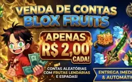 [+BARATO] [+TOP] Contas Variadas com Frutas e LVL 1000+