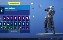 Conta Fortnite c/ Salve  o Mundo,Season 3 a 5 completa
