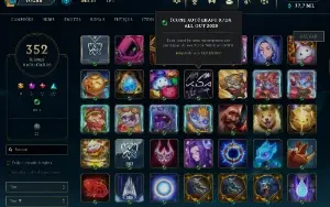 Conta Lol Full Acesso - Lvl 389 - 156 Skins - Todos Campeões