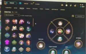 conta de lol ex platina 3