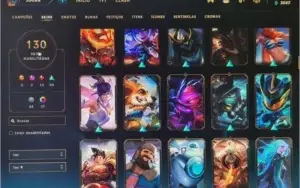 conta de lol ex platina 3