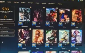 conta de lol ex platina 3