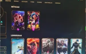 conta de lol ex platina 3