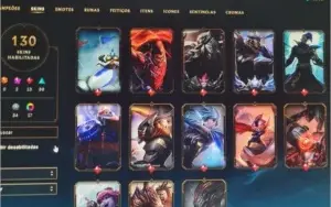 conta de lol ex platina 3