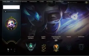 CONTA PLATINA 2 SMURF 74 % WR MMR DE DIAMANTE 3