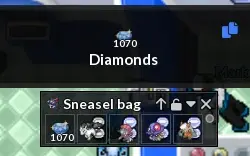 Estoque Diamonds no servidor star1 - pokexgames