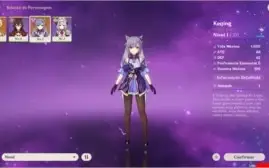 CONTA GENSHIN IMPACT - AR5 - KEQING