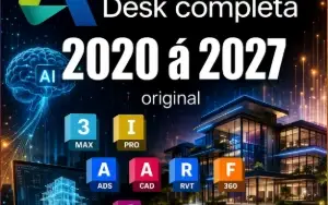 Suite Autodesk Completa Original 3 Anos