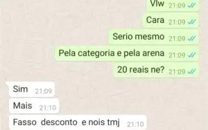 UPO CONTA OU ARENA OQUE DESEJA
