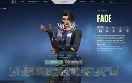 Conta com muitas Skin e elo Platina
