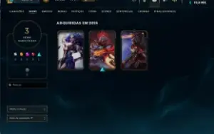 Conta platina lol