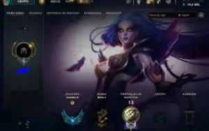 Conta platina lol