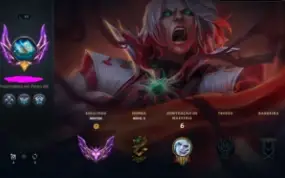 Conta Lol Smurf Mestre Com 63K Essencia Azul