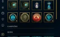 Conta Lol Smurf Mestre Com 63K Essencia Azul